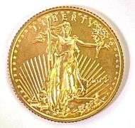 2012 US Mint 1/10th oz Gold American Eagle