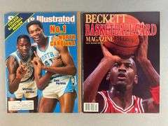 Michael Jordan 1st Sports Illustrated Issue 1983 and 1st Beckett Issue
