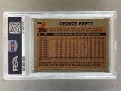 1983 Topps George Brett #600 PSA 10