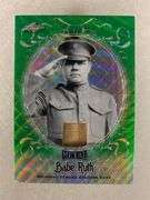2019 Leaf Metal Green Wave Yankee Stadium Seat Relic Babe Ruth 3/3