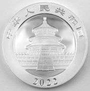 2022 China Panda 1 oz .999 Fine Silver Round