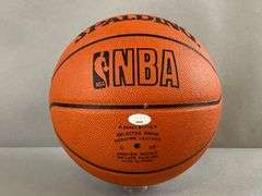 John Havlicek Signed Official NBA Spalding Stern with JSA COA