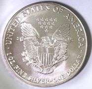 1993 US Mint Silver American Eagle 1 oz .999 Fine Silver