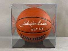 John Havlicek Signed Official NBA Spalding Stern with JSA COA