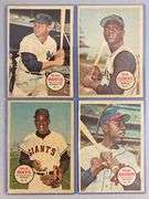 1967 Topps Baseball Poster Complete Set + 10 Duplicates