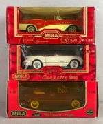 Group of 3 MIRA Classic Model Cruisers
