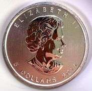 2011 Canada Wildlife Series Grizzly Bear 1 oz .9999 Fine Silver