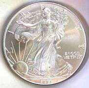 1999 US Mint American Silver Eagle 1 oz .999 Fine