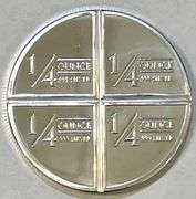 Super Cool Stagecoach Silver 1oz .999 Fine Silver Round with 1/4 oz Divisible