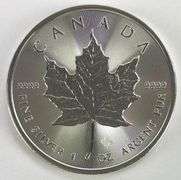 2022 Canada Maple Leaf 1oz. 9999 Fine Silver