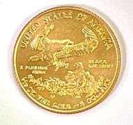 2012 US Mint 1/10th oz Gold American Eagle