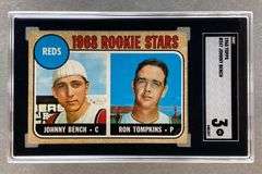1968 Topps Johnny Bench #247 SGC 3