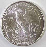 1/2 oz Walking Liberty .999 Fine Silver Round