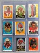 28 - 1958 Topps San Francisco 49ers, Chicago Cardinals, and Philadelphia Eagles High Grade Cards