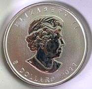 2011 Canada Maple Leaf 1 oz .9999 Fine Silver