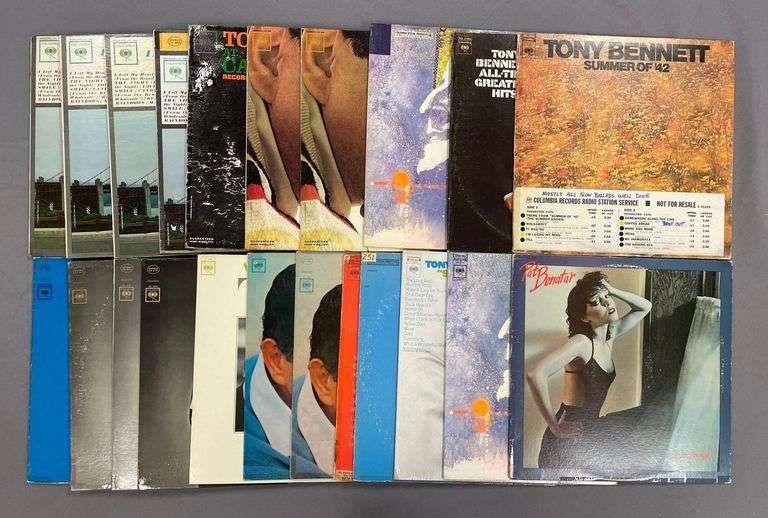 Group of 70+ Vintage Vinyl Records Including and More - Matthew Bullock ...