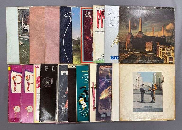 Group of 70+ Vintage Vinyl Records Including Pink Floyd and More ...