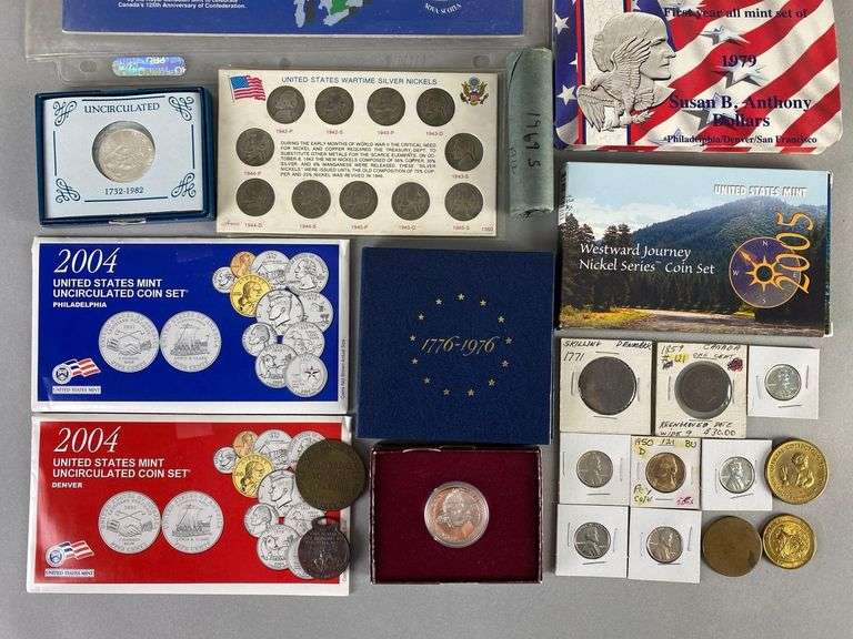 Group of Coins and More - Matthew Bullock Auctioneers
