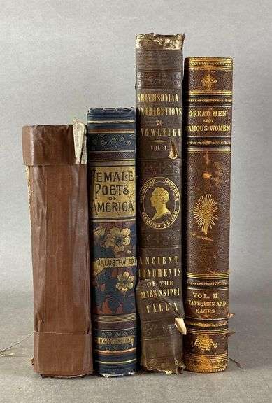 Group of 4 Assorted Vintage Books - Matthew Bullock Auctioneers