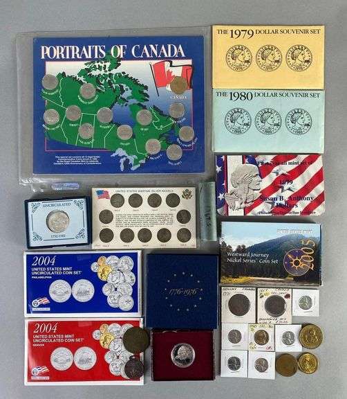 Group of Coins and More - Matthew Bullock Auctioneers