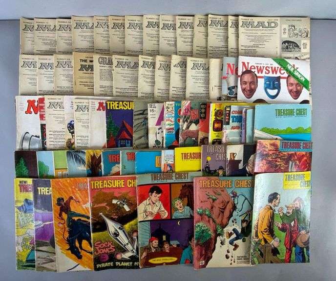 Large Group of Magazines and Comic Books - Matthew Bullock Auctioneers