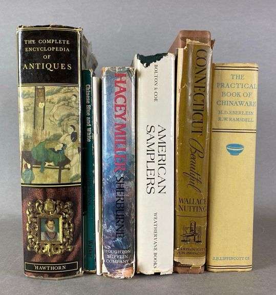 Group of 7 Antique Goods Books and More - Matthew Bullock Auctioneers