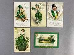 Postcards - 9 Ellen Clapsaddle Art Embossed St. Patricks Day