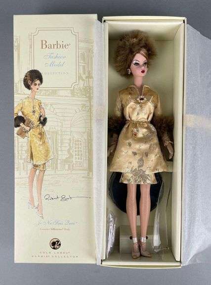 NRFB BARBIE SILKSTONE JE NE SAIS QUOI DOLL 2008