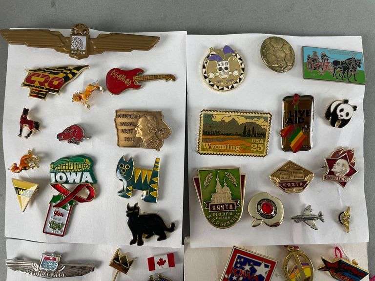 Group of Assorted Pins and More - Matthew Bullock Auctioneers