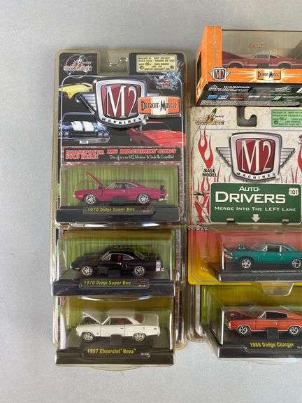 Group of 9 Castline M2 Machines Die-Cast Muscle Cars - Matthew Bullock ...