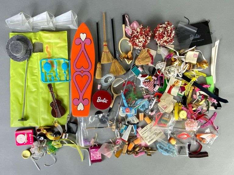 Group of Mattel Barbie Accessories and More - Matthew Bullock Auctioneers