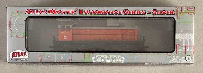 ATLAS HO Scale Master Silver Series Milwaukee Road Alco S-2 Locomotive