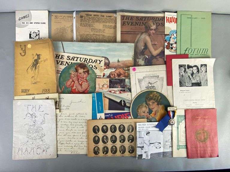 Group of Assorted Ephemera and More - Matthew Bullock Auctioneers