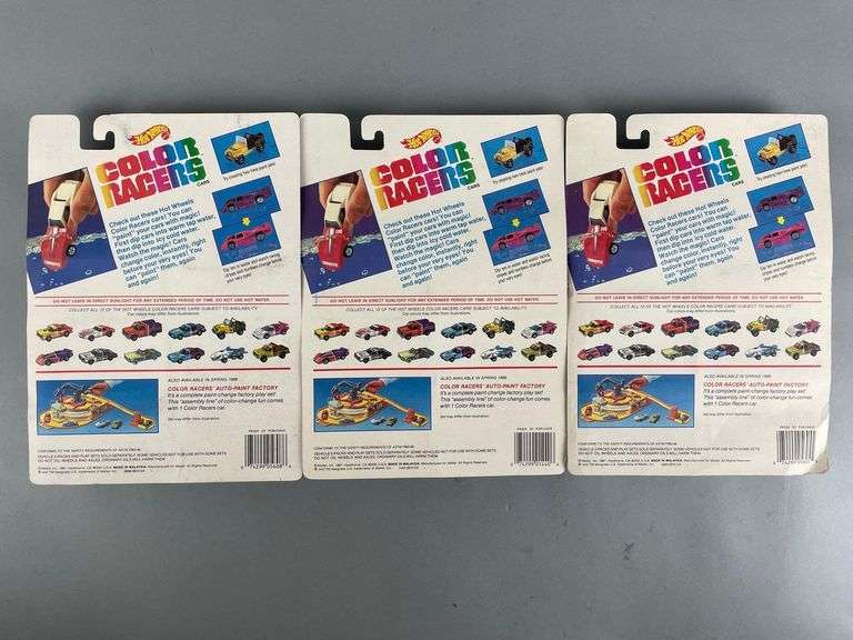 Group of Mattel Hot Wheels Color Racers - Matthew Bullock Auctioneers