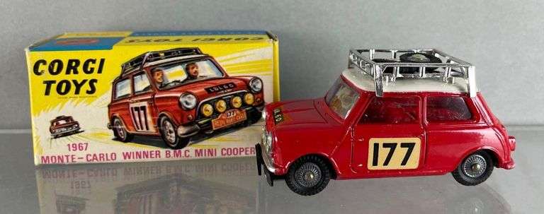 Corgi Toys Mini Cooper Monte Carlo 339, Miniature D'occasion, Collection