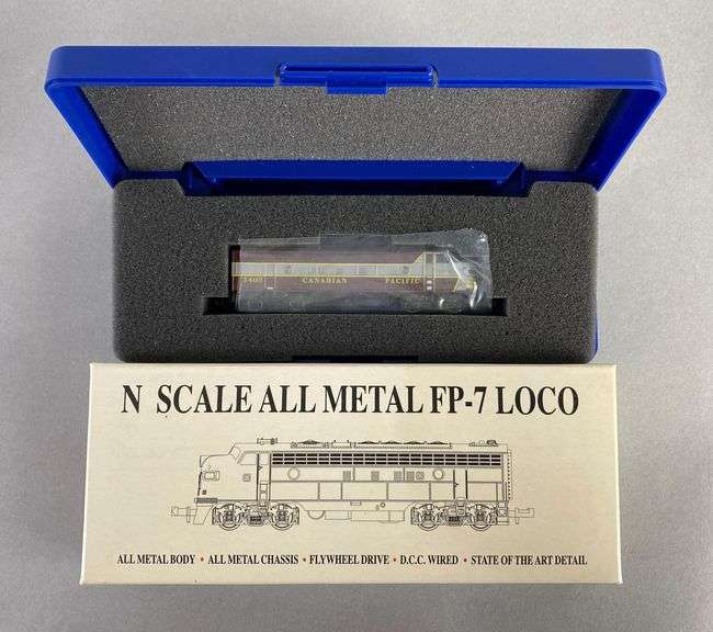 Model Power N Scale Canadian Pacific Metal FP-7 Locomotive