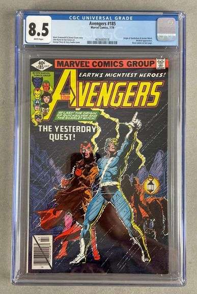 CGC Graded Marvel Comics Avengers No. 185