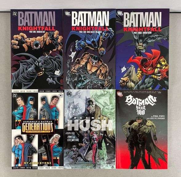 Group of DC Batman Graphic Novel Books - Matthew Bullock Auctioneers
