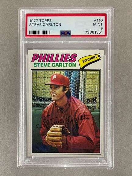 1977 Topps Steve Carlton #110 PSA 9