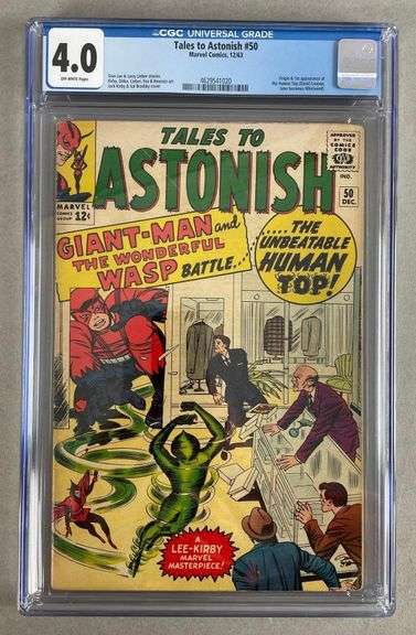 CGC Graded Marvel Comics Tales to Astonish No. 50