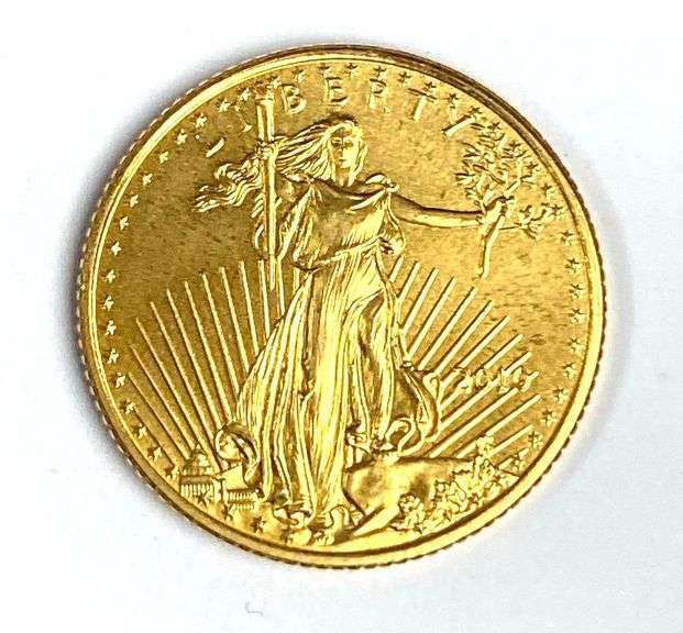 2010 US Mint $5 1/10th oz American Gold Eagle