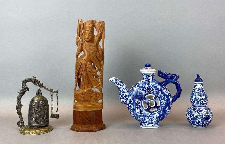 Group of 4 Asian Items
