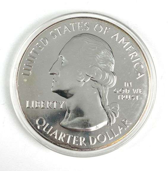 2016 America the Beautiful Cumberland Gap 5 oz .999 Fine Silver Round