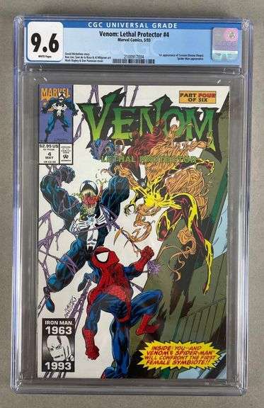 CGC Graded Marvel Comics Venom: Lethal Protector No. 4
