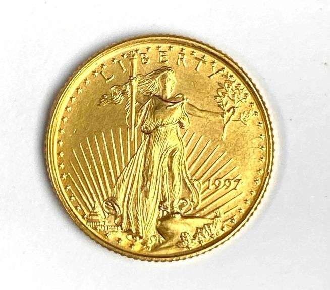 1997 US Mint $5 1/10th oz American Gold Eagle