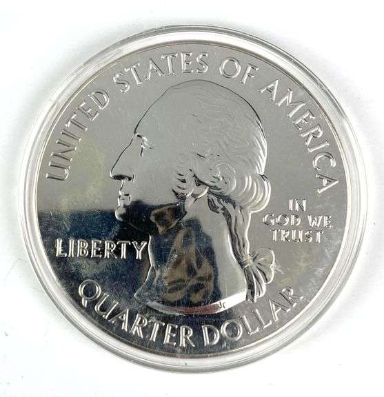 2013 America the Beautiful Great Smoky Mountains 5 oz .999 Fine Silver Round