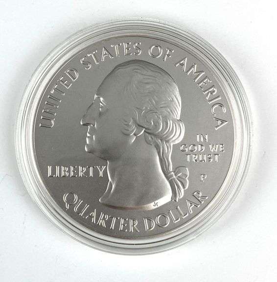 2011 America the Beautiful Olympic 5 oz .999 Fine Silver Round