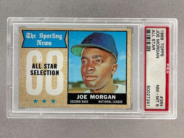 1968 Topps Joe Morgan All-Star #364 PSA 8