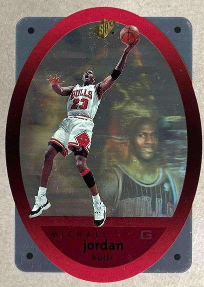 1996 SPX Die Cut Holo Michael Jordan #8
