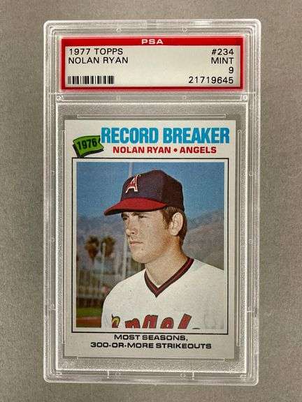 1977 Topps Nolan Ryan #234 PSA 9